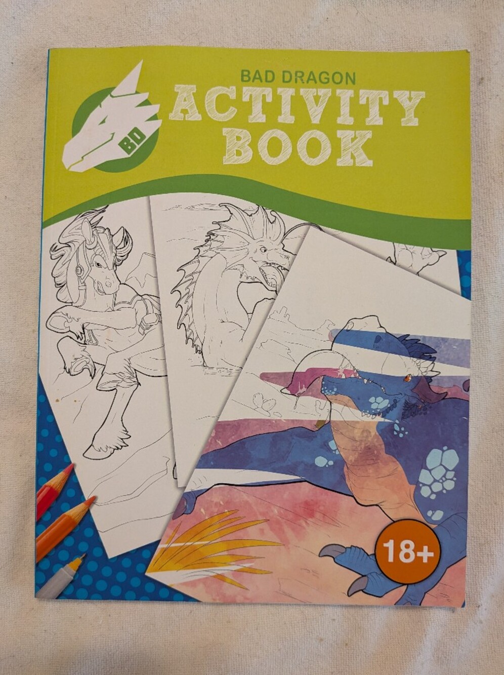 Bad Dragons Activity and Coloring Book